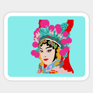 Cantonese Opera Star #4 Sticker